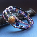 MemoryWire | 3-reihig violet, gold