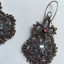 Tatting-Ohrringe | alte SptizenTechnik – faszinierend!
